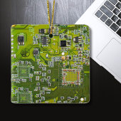 Printed Circuit Assembly PCB Green Circuit Board 2 Keramisch Ornament