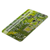 Printed Circuit Assembly PCB Green Circuit Board 2 Magneet (Linkerzijde)