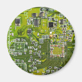 Printed Circuit Assembly PCB Green Circuit Board 2 Magneet (Voorkant)