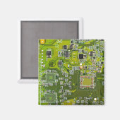 Printed Circuit Assembly PCB Green Circuit Board 2 Magneet (Voorkant / Achterkant)