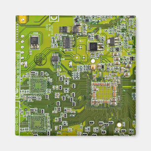 Printed Circuit Assembly PCB Green Circuit Board 2 Magneet