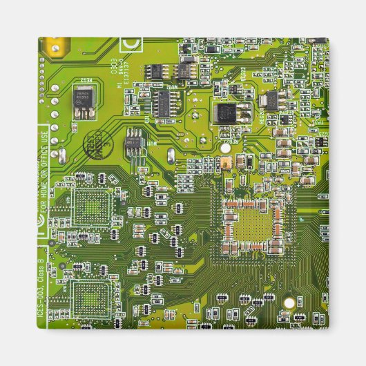 Printed Circuit Assembly PCB Green Circuit Board 2 Magneet (Voorkant)