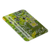 Printed Circuit Assembly PCB Green Circuit Board 2 Magneet (Rechterzijde)