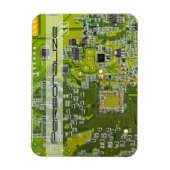 Printed Circuit Assembly PCB Green Circuit Board 2 Magneet (Verticaal)
