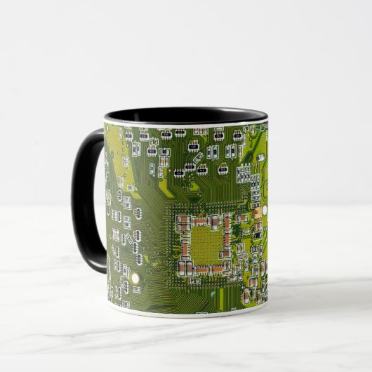 Printed Circuit Assembly PCB Green Circuit Board 2 Mok (Voorkant links)