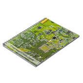 Printed Circuit Assembly PCB Green Circuit Board 2 Notitieboek (Linkerzijde)