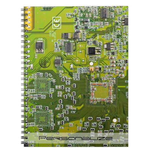 Printed Circuit Assembly PCB Green Circuit Board 2 Notitieboek (Voorkant)