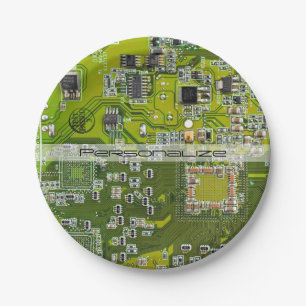 Printed Circuit Assembly PCB Green Circuit Board 2 Papieren Bordje