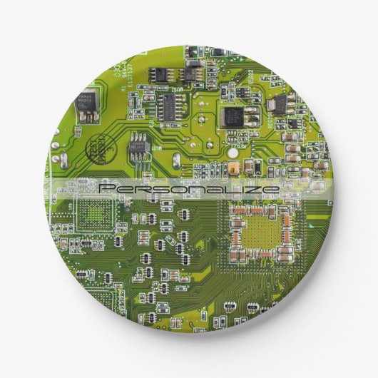 Printed Circuit Assembly PCB Green Circuit Board 2 Papieren Bordje (Voorkant)