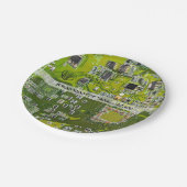 Printed Circuit Assembly PCB Green Circuit Board 2 Papieren Bordje (Gekanteld)