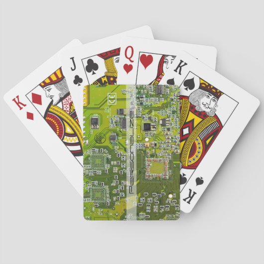 Printed Circuit Assembly PCB Green Circuit Board 2 Pokerkaarten (Achterkant)
