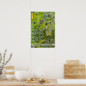 Printed Circuit Assembly PCB Green Circuit Board 2 Poster (Keuken)