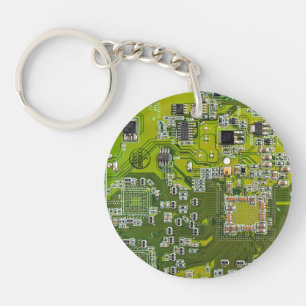 Printed Circuit Assembly PCB Green Circuit Board 2 Sleutelhanger