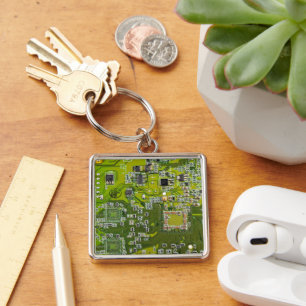 Printed Circuit Assembly PCB Green Circuit Board 2 Sleutelhanger