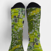Printed Circuit Assembly PCB Green Circuit Board 2 Sokken (Top)