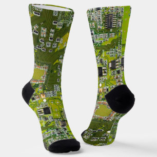 Printed Circuit Assembly PCB Green Circuit Board 2 Sokken