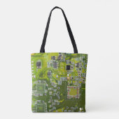 Printed Circuit Assembly PCB Green Circuit Board 2 Tote Bag (Achterkant)