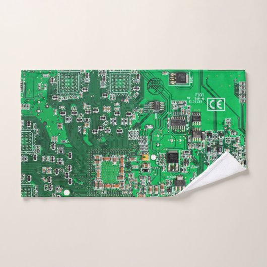 Printed Circuit Assembly PCB Green Circuit Board Bad Handdoek (Handdoek)