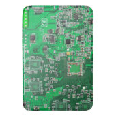 Printed Circuit Assembly PCB Green Circuit Board Badmat (Voorkant Verticaal)