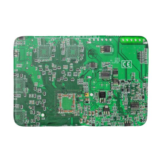Printed Circuit Assembly PCB Green Circuit Board Badmat (Voorkant)