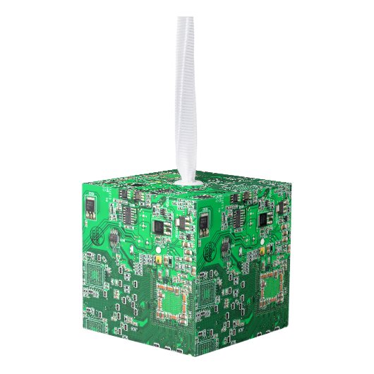 Printed Circuit Assembly PCB Green Circuit Board Decoratie (Achter hoekig)