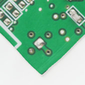 Printed Circuit Assembly PCB Green Circuit Board Fleece Deken (Hoek)