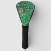Printed Circuit Assembly PCB Green Circuit Board Golfheadcover (Voorkant)