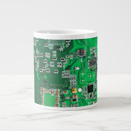 Printed Circuit Assembly PCB Green Circuit Board Grote Koffiekop (Voorkant)