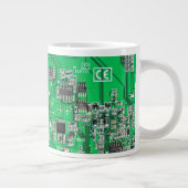 Printed Circuit Assembly PCB Green Circuit Board Grote Koffiekop (Rechts)