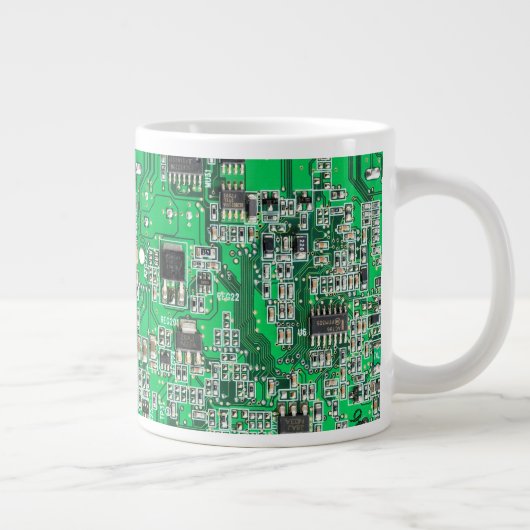Printed Circuit Assembly PCB Green Circuit Board Grote Koffiekop (Rechts)