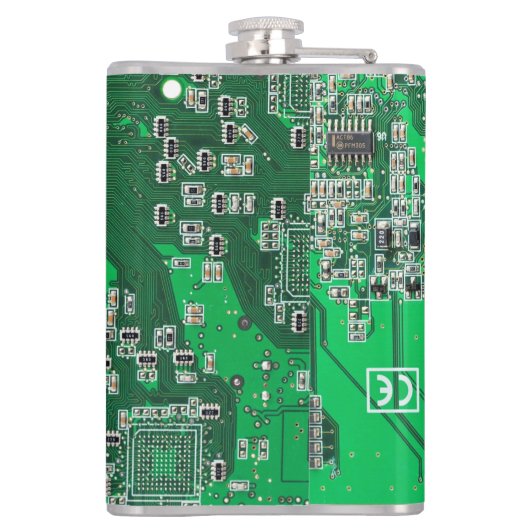 Printed Circuit Assembly PCB Green Circuit Board Heupfles (Achterkant)