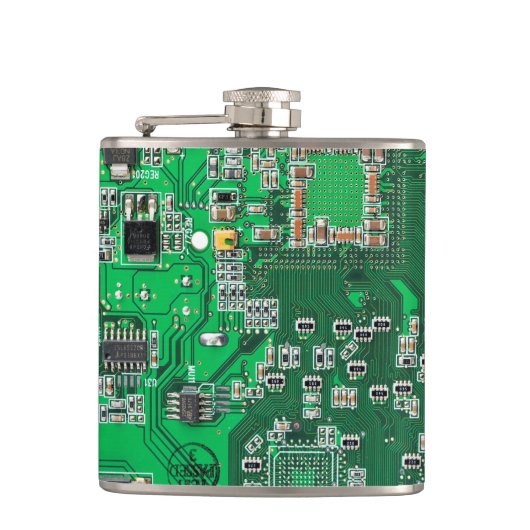 Printed Circuit Assembly PCB Green Circuit Board Heupfles (Voorkant)