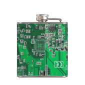 Printed Circuit Assembly PCB Green Circuit Board Heupfles (Achterkant)