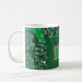 Printed Circuit Assembly PCB Green Circuit Board Koffiemok (Links)