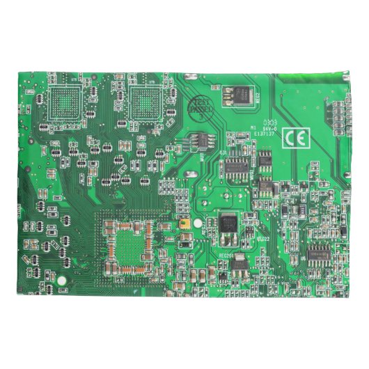 Printed Circuit Assembly PCB Green Circuit Board Kussensloop (Achterkant)