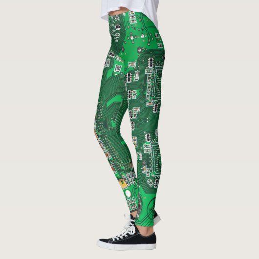 Printed Circuit Assembly PCB Green Circuit Board Leggings (Links)