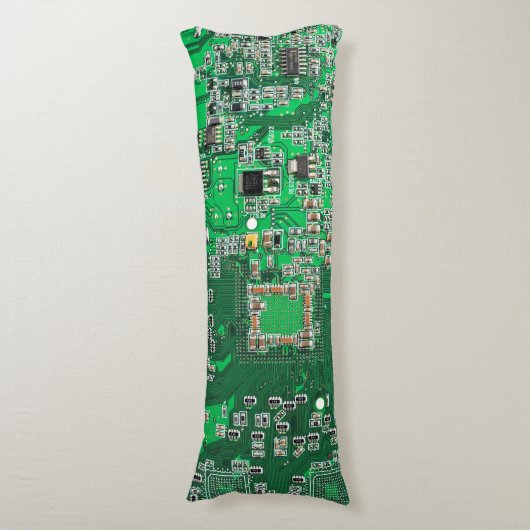 Printed Circuit Assembly PCB Green Circuit Board Lichaamskussen (Voorkant Verticaal)