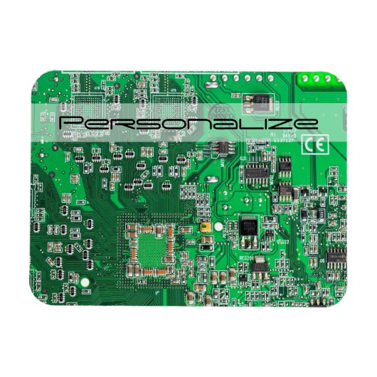 Printed Circuit Assembly PCB Green Circuit Board Magneet (Horizontaal)