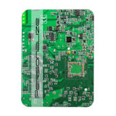 Printed Circuit Assembly PCB Green Circuit Board Magneet (Verticaal)