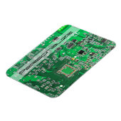 Printed Circuit Assembly PCB Green Circuit Board Magneet (Linkerzijde)