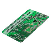 Printed Circuit Assembly PCB Green Circuit Board Magneet (Linkerzijde)