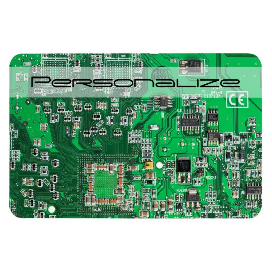 Printed Circuit Assembly PCB Green Circuit Board Magneet (Horizontaal)