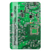 Printed Circuit Assembly PCB Green Circuit Board Magneet (Verticaal)