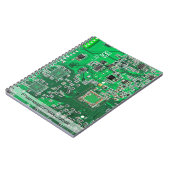 Printed Circuit Assembly PCB Green Circuit Board Notitieboek (Linkerzijde)