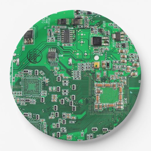 Printed Circuit Assembly PCB Green Circuit Board Papieren Bordje (Voorkant)