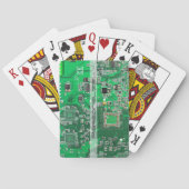 Printed Circuit Assembly PCB Green Circuit Board Pokerkaarten (Achterkant)
