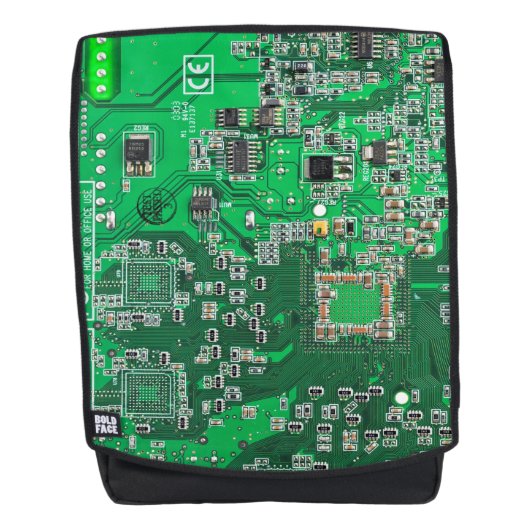 Printed Circuit Assembly PCB Green Circuit Board Rugtassen (Voorkant)