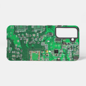 Printed Circuit Assembly PCB Green Circuit Board Samsung Galaxy Hoesje (Achterkant horizontaal)