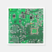 Printed Circuit Assembly PCB Green Circuit Board Servet (Voorkant)