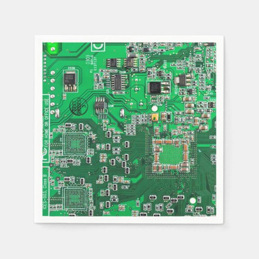 Printed Circuit Assembly PCB Green Circuit Board Servet (Voorkant)